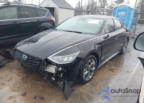 2021 Hyundai Sonata Sel z USA, uszkodzony, nr VIN 5NPEL4JA2MH063203